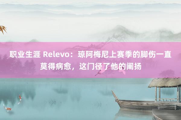 职业生涯 Relevo：琼阿梅尼上赛季的脚伤一直莫得病愈，这门径了他的阐扬